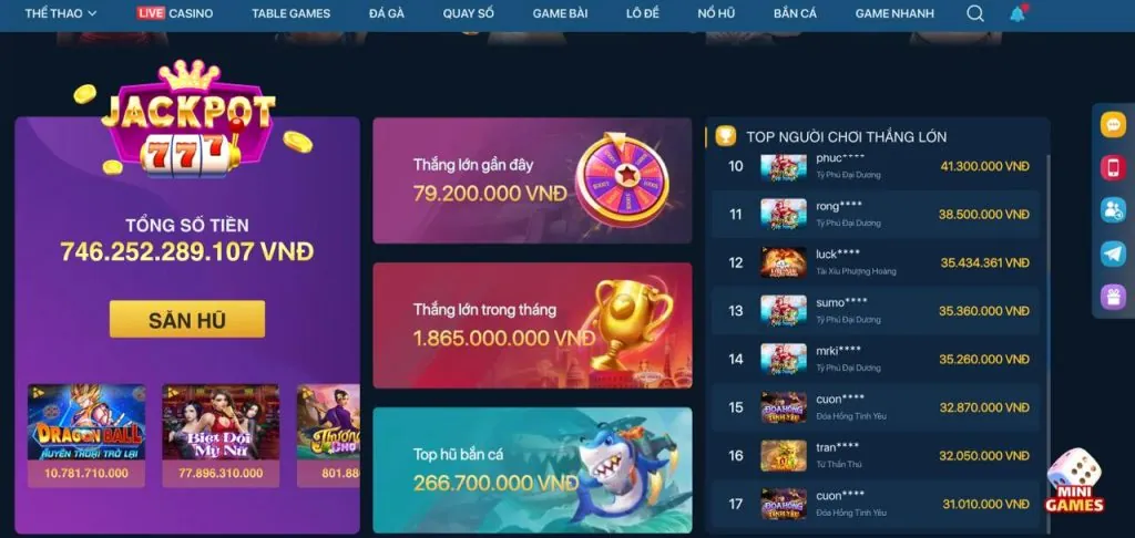 Slot game dbet12 win